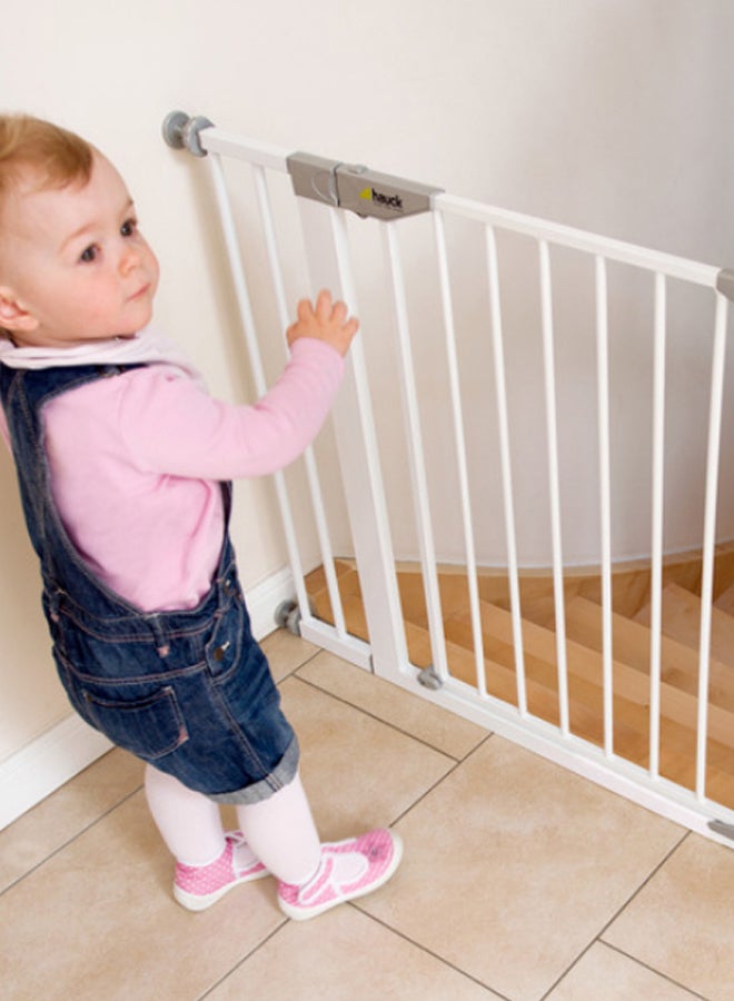 Open And Stop Child Safety Gate Extension