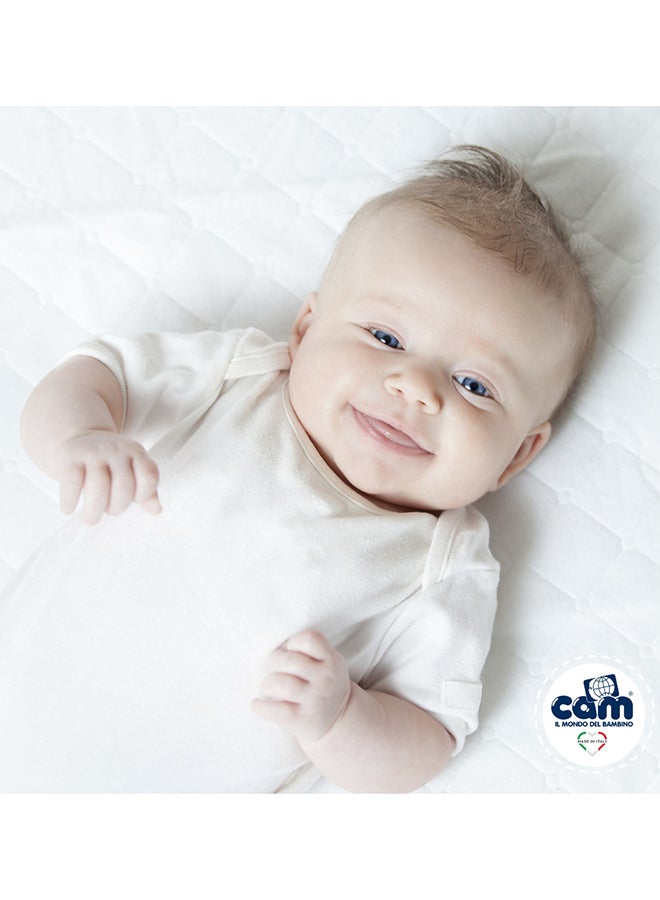 Portable Dolcenanna Baby Barricade, Toddler Bed Railing, Barrier, Crib Fence, Rail Guard, With Safety Side Assist For Children - Bianco