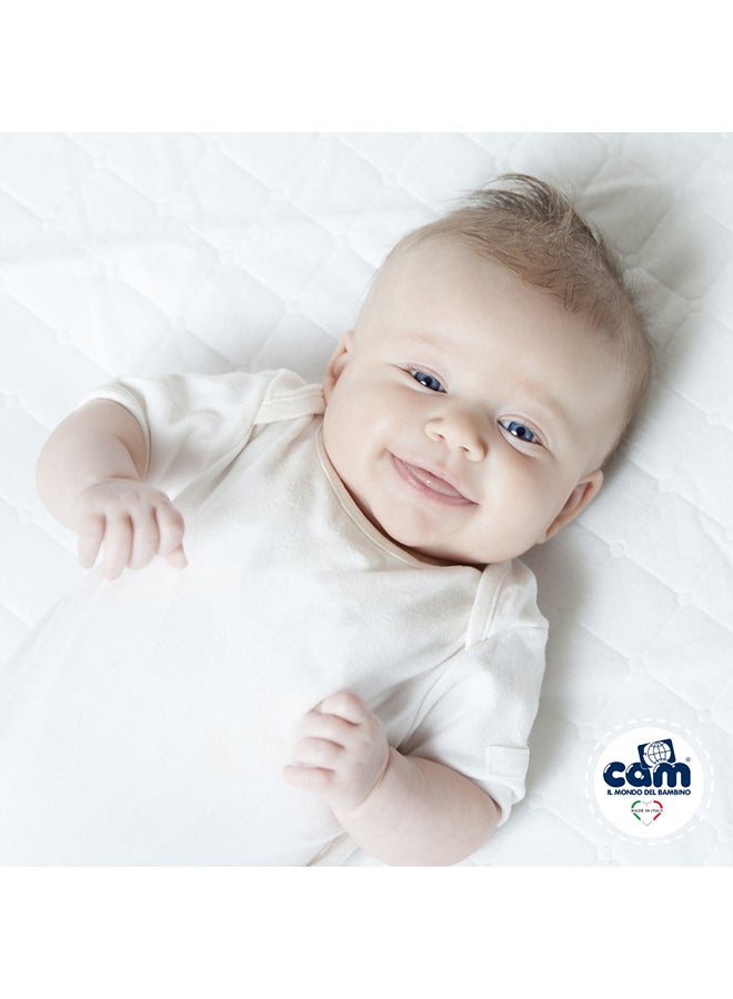 Portable Dolcenanna Baby Barricade, Toddler Bed Railing, Barrier, Crib Fence, Rail Guard, With Safety Side Assist For Children - Bianco