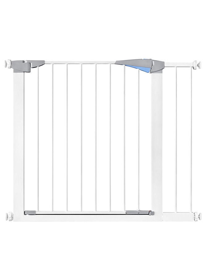 Neostyle Auto Close Safety Baby Gate with Pressure or Hardware Mount for Stairs 79 x 91 cm