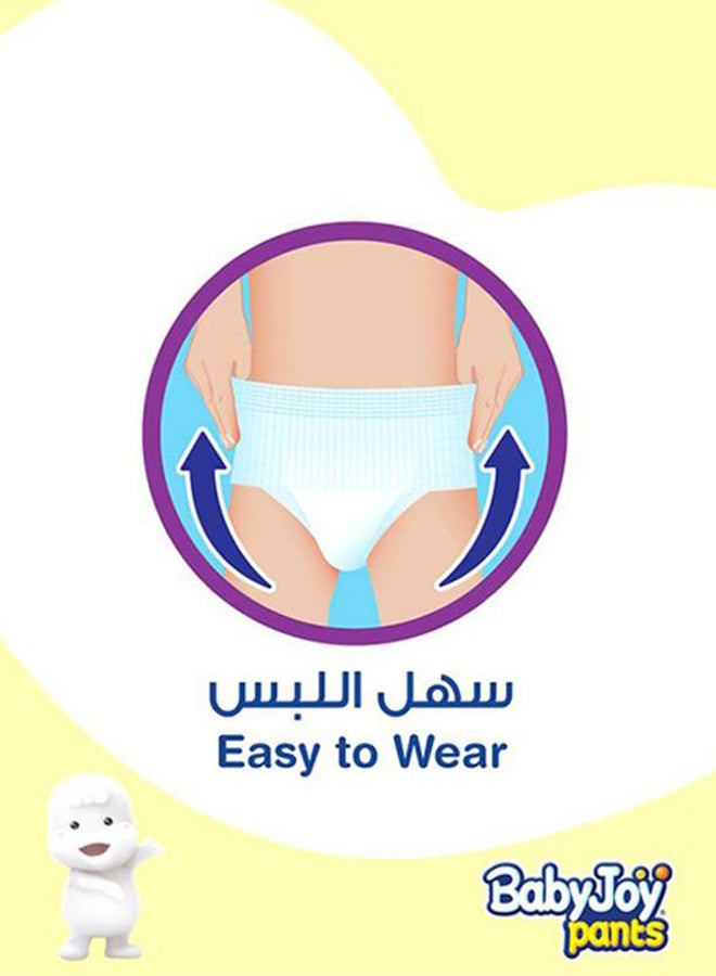 Compressed Culotte Pants Diaper, Size 5, Junior, 12-18 Kg, Mega Box, 132 Diapers