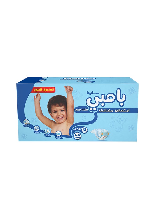 Baby Diapers Super Pack Size 5, X-Large, 12-22 KG, 108 Count