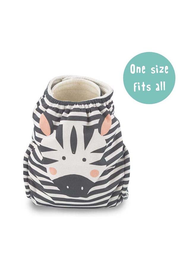 Reusable Nappy Zebra