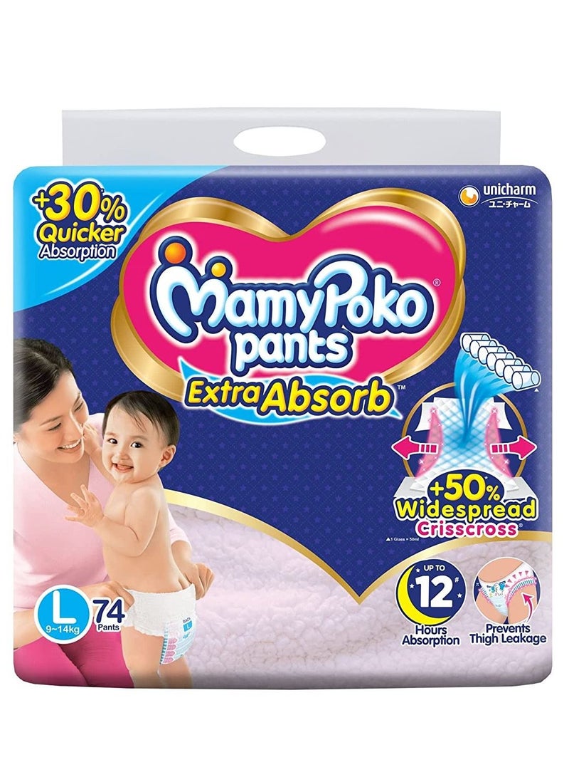 MamyPoko Pants Extra Absorb L74