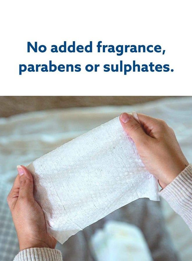 Original Plastic Free Baby Wipes, 720 Wet Wipes, 99.9% Water Based And Unscented For Sensitive Skin Pack of 12