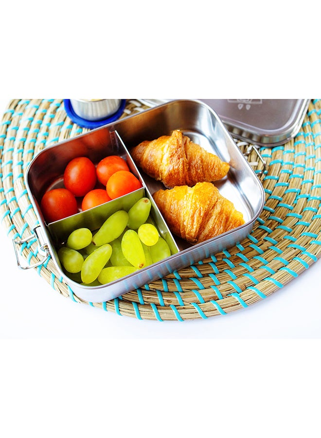 3 Compartment Stainless Steel Lunch Box