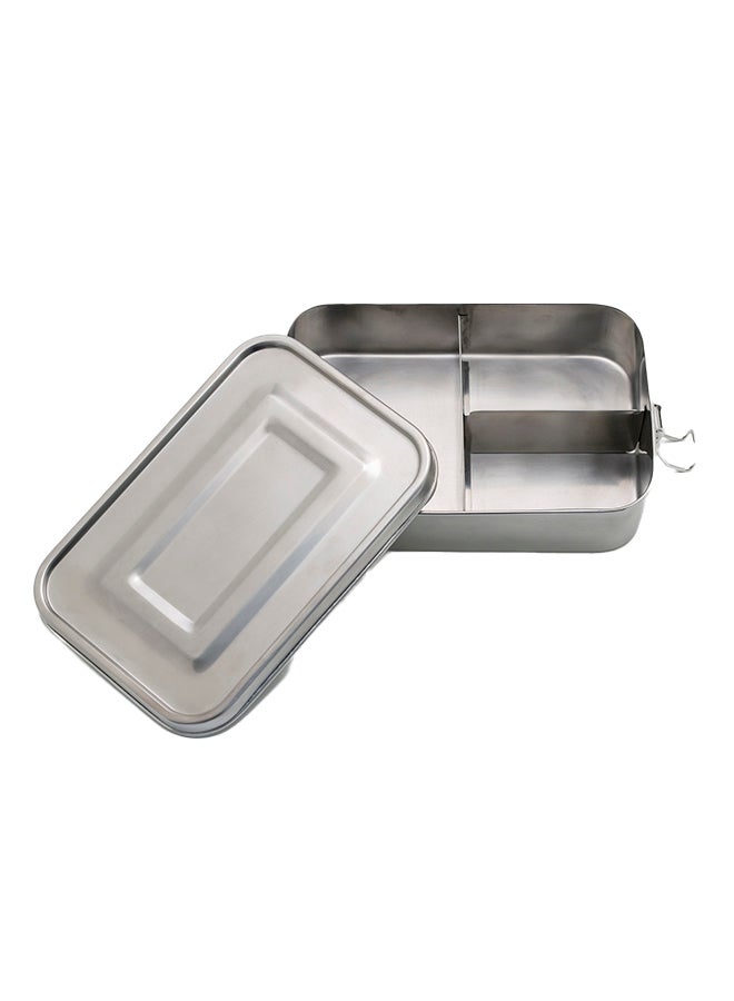 3 Compartment Stainless Steel Lunch Box