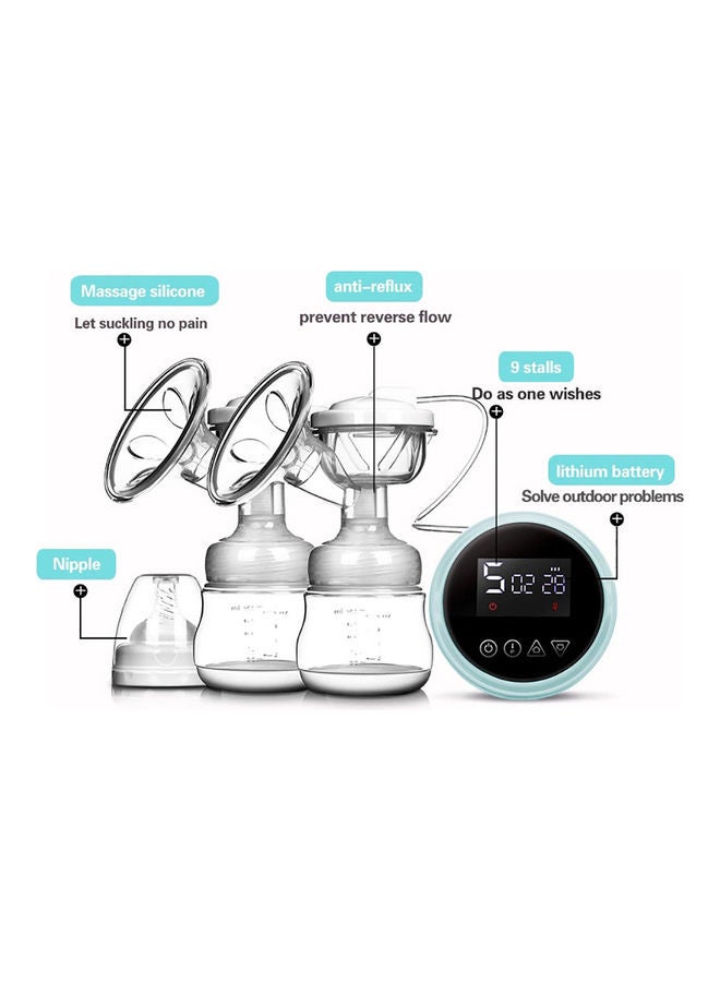 Electric Breast Pump With Lactation Function And Lithium Battery Design