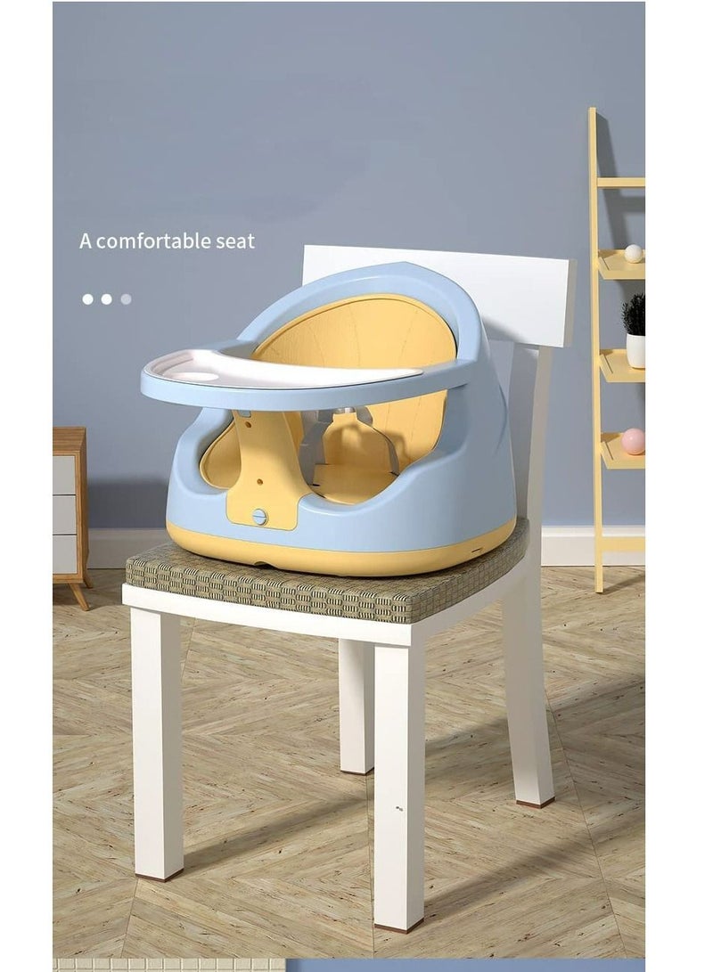 Baby High Chair Adjustable 3 in 1 Dinning Chair (Princess pink)