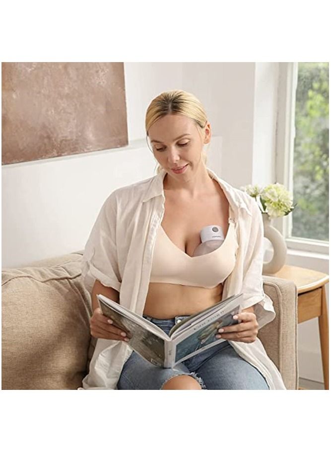 Wearable, Hands-Free, Electric Breast Pump With 2 Modes 9 Levels And 30 Pieces Breastmilk Storage Bags