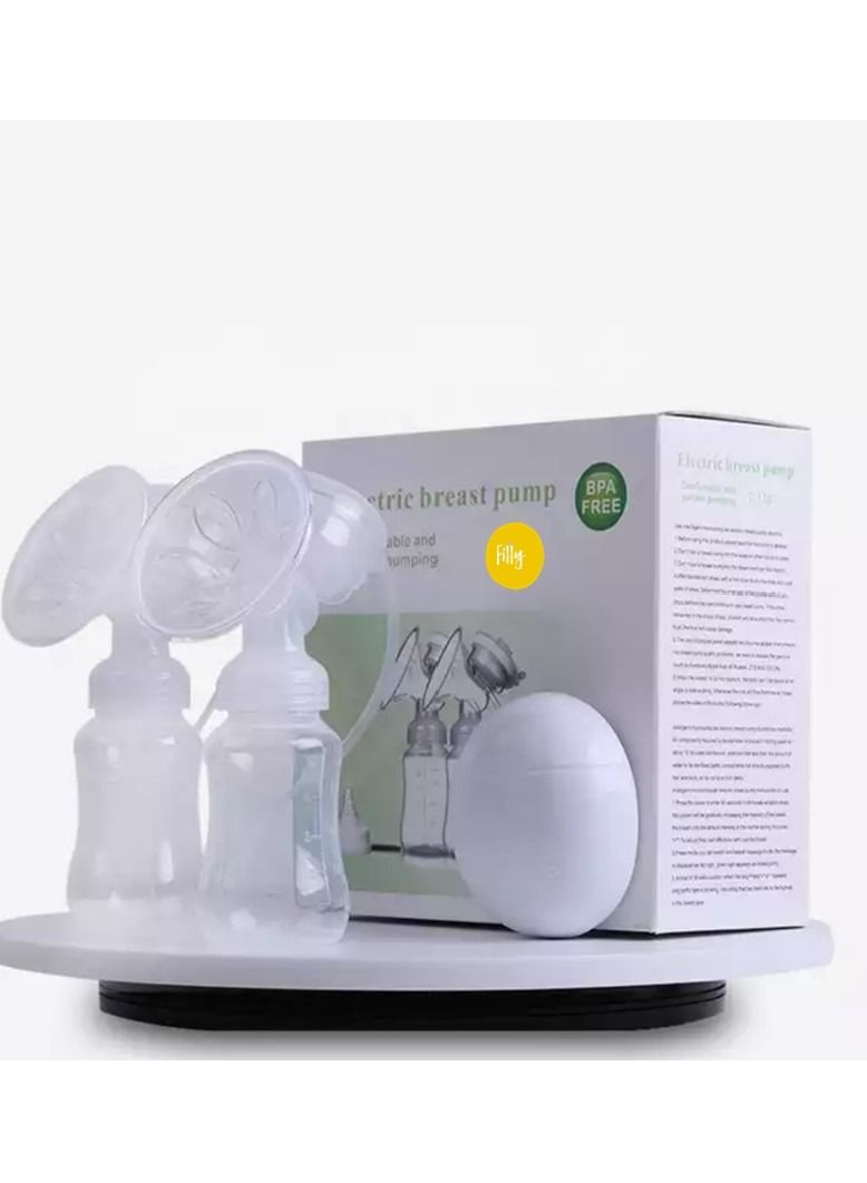 Electric Double Breast Pump Superior Wearable Hands Free Electric Painless Automatic Breastfeeding Breast Pump RH228