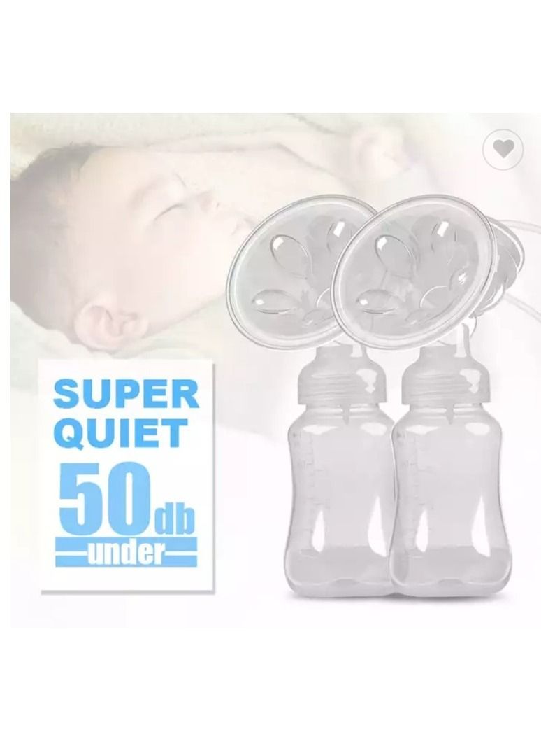 Electric Double Breast Pump Superior Wearable Hands Free Electric Painless Automatic Breastfeeding Breast Pump RH228