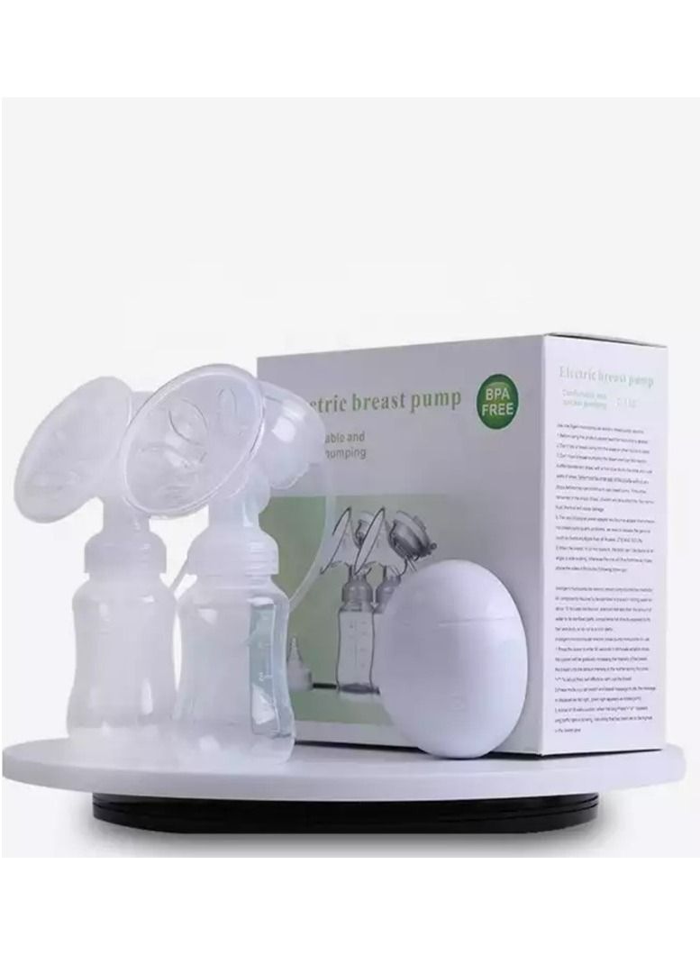 Electric Double Breast Pump Superior Wearable Hands Free Electric Painless Automatic Breastfeeding Breast Pump RH228