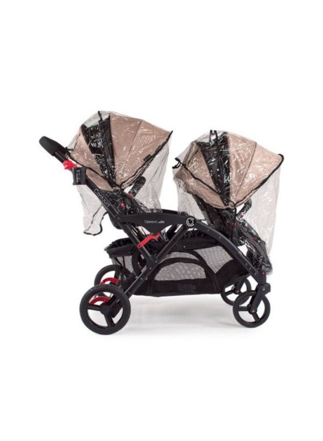 Weather Shield For Single And Double Strollers