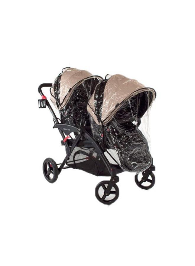 Weather Shield For Single And Double Strollers