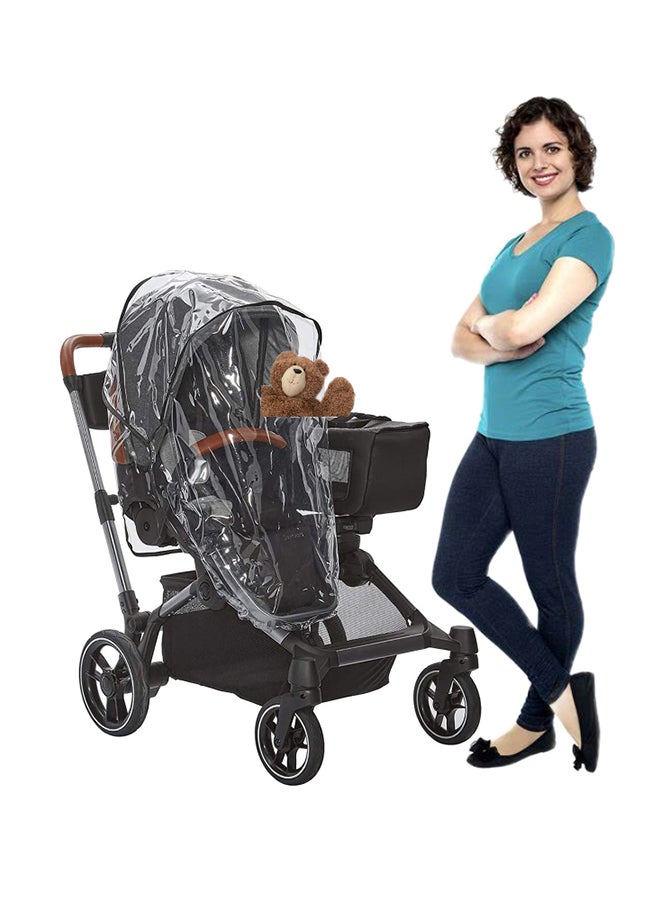 Weather Shield For Single And Double Strollers