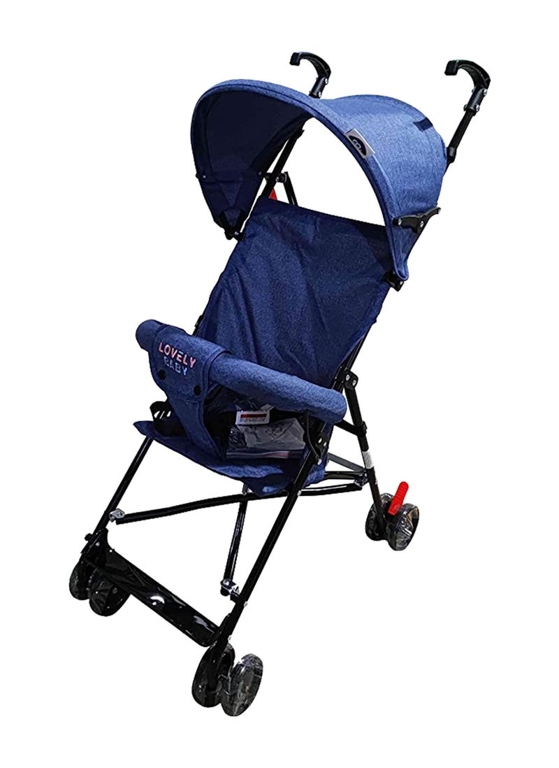 Lovely Baby Lightweight Buggy Stroller LB610A Blue