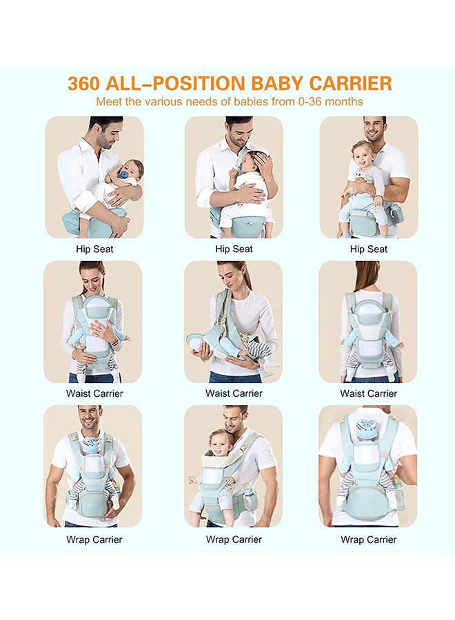 Multifunction Strap Waist Carrier For 0-36 Months Baby Adjustable Size