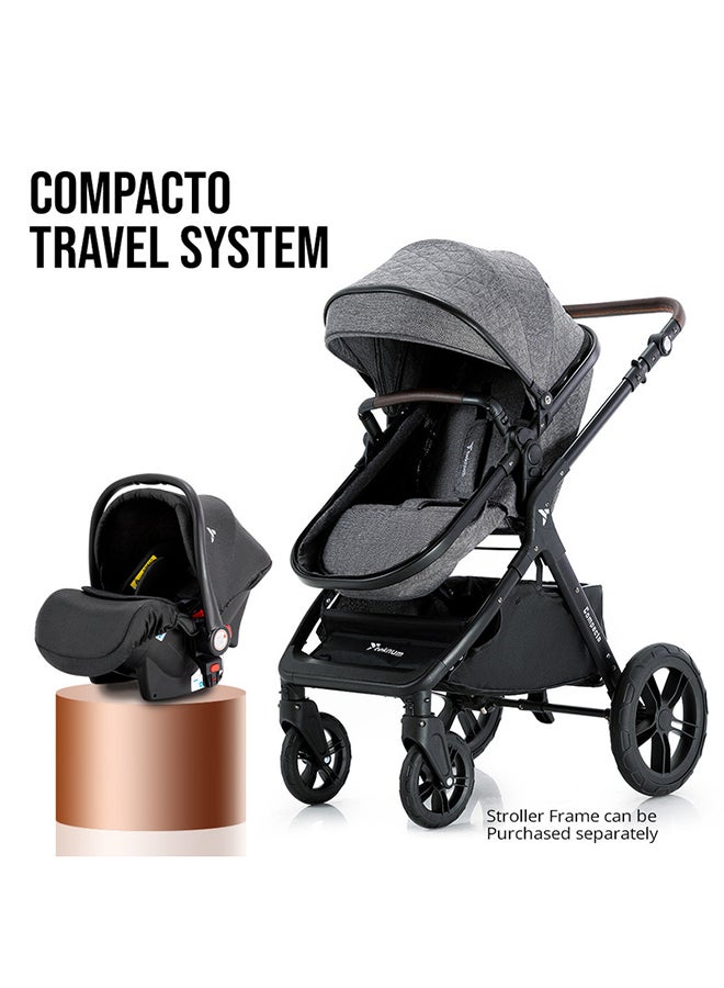 Compacto Baby Car Seat - Black