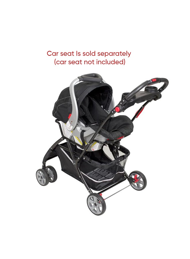 Snap-N-Go EX Universal Infant Car Seat Carrier - Black/Grey