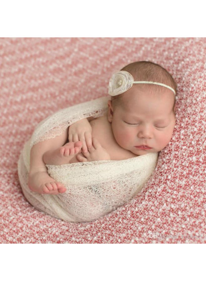 Knitted Blanket Wrap For Photography