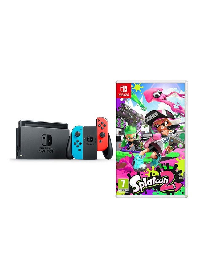 Switch Joy Con Controllers Splatoon 2 - Nintendo Switch