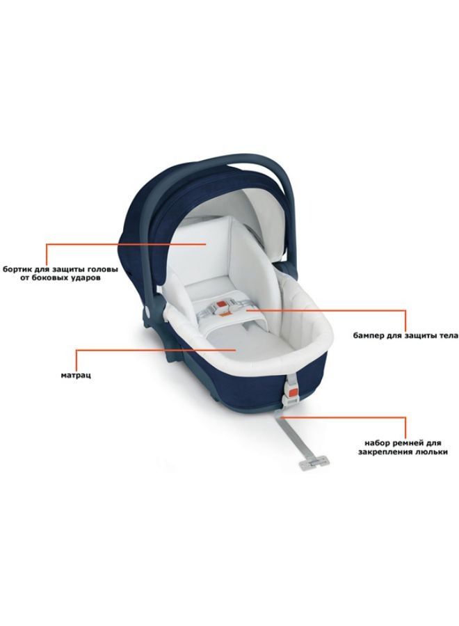 Kit Auto Baby Safety (Only Safety Belt) Adjustable Belt, Strap Buckle, Universalt, 3-Point Harness, Baby/Infant/Toodler From 0 To 10 Kg - White