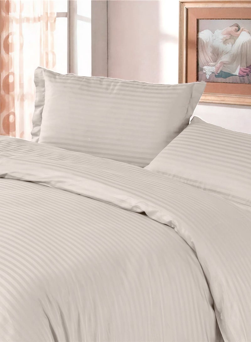 Super Soft Duvet Cover Set For Queen Double And Full Beds Off White