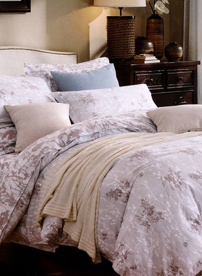 Soft Brown Duvet Cover Set for full/Queen/Double size beds