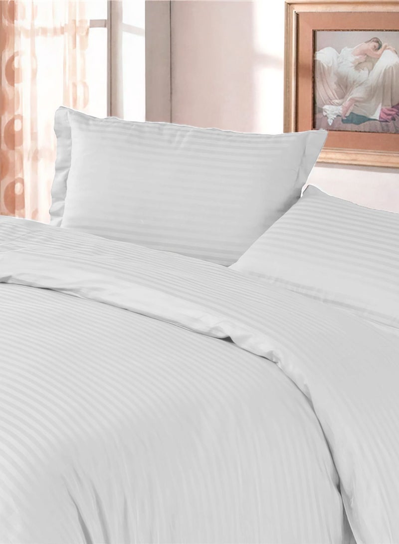 Super Soft Duvet Cover Set For Single And Twin Beds White