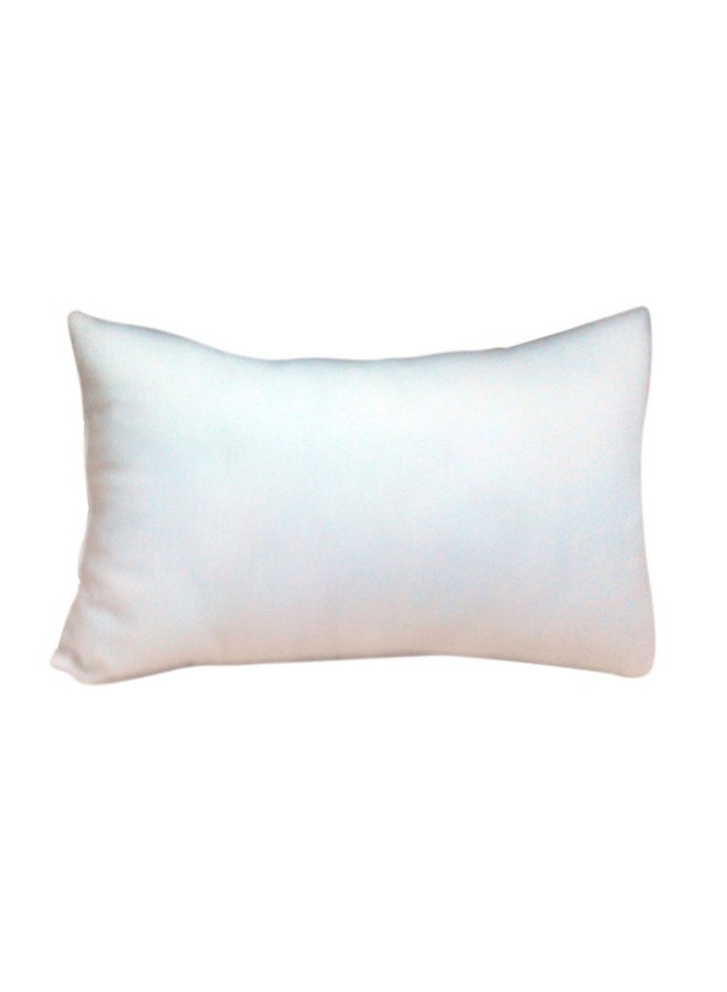 Bed Pillow polyester White 68x43cm