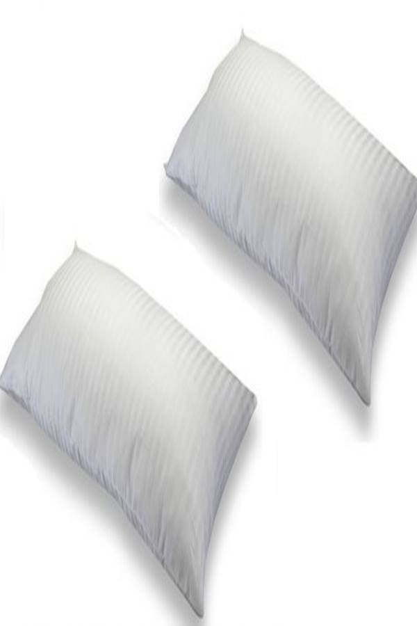 Soft Stripe Hotel Pillow King Size 50 X 90 Cm P1K 2 Pieces