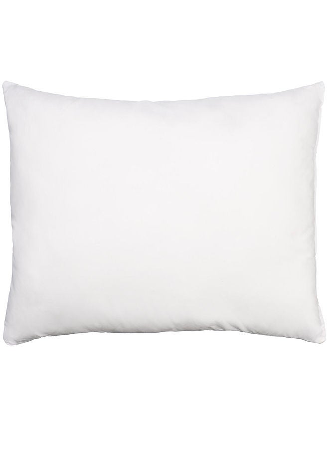 Fiber Pillow  loose fiber filling, 850 gm, Medium, Cotton White 50x70cm