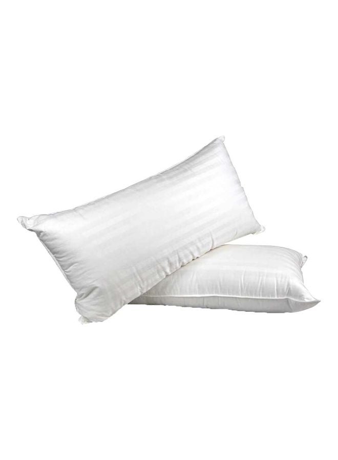 Cotton Bed Pillow White 20x30inch