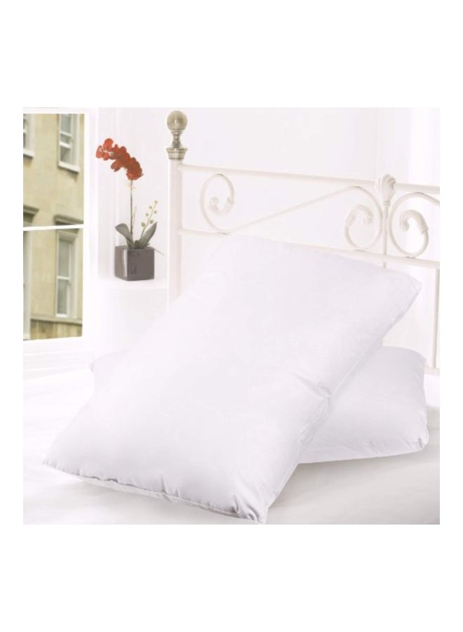 Pack Of 2 Bed Pillow Set White King