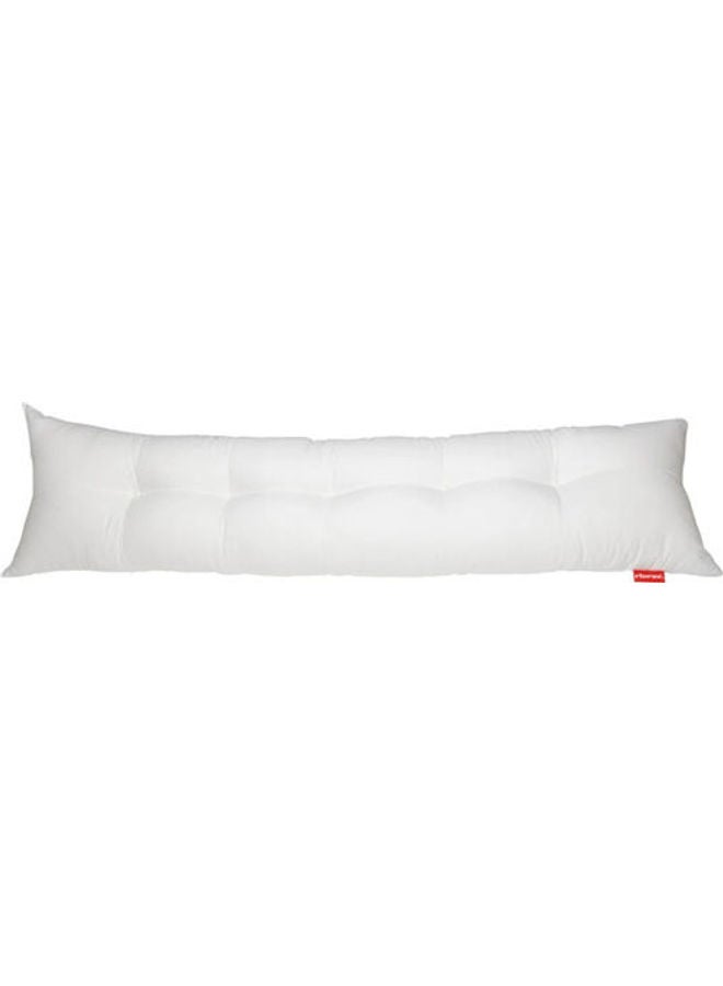 Fiber Long Pillow Cotton White 120cm