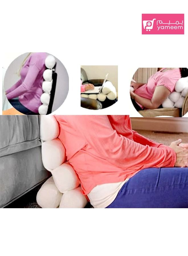 Adjustable Massage Multifunction Lumbar Sectional Back Support Cushion Pillow