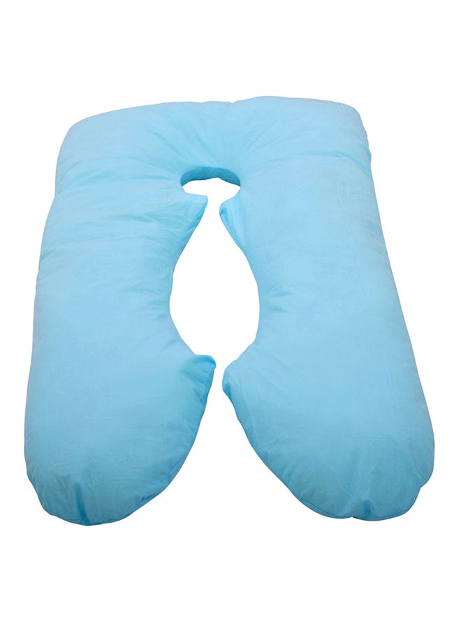 Cotton Maternity Pillow Cotton Blue
