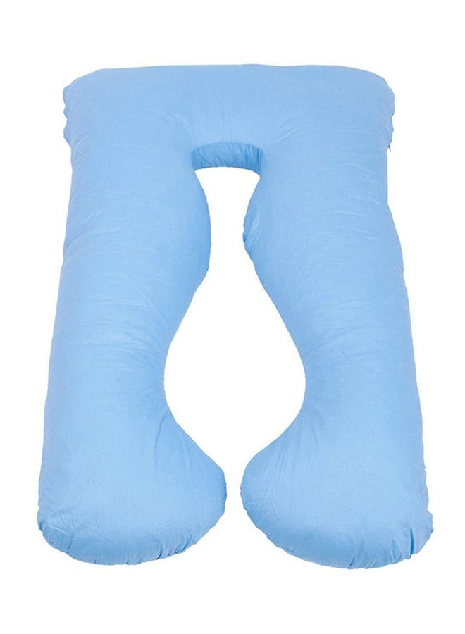 Cotton Maternity Pillow Cotton Blue