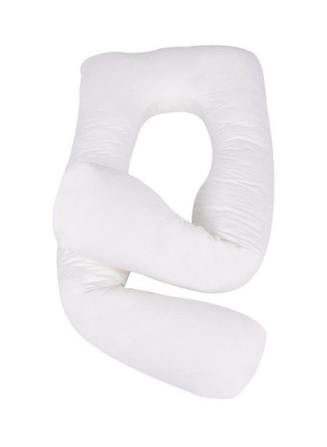 Maternity Pillow Cotton White 120x80cm