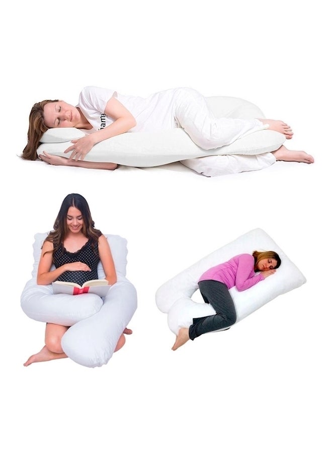 Cotton Maternity Pillow Cotton White