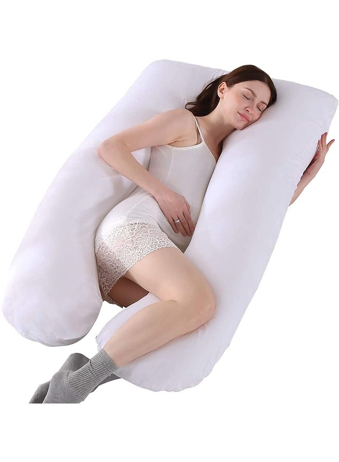 Cotton Maternity Pillow Cotton White