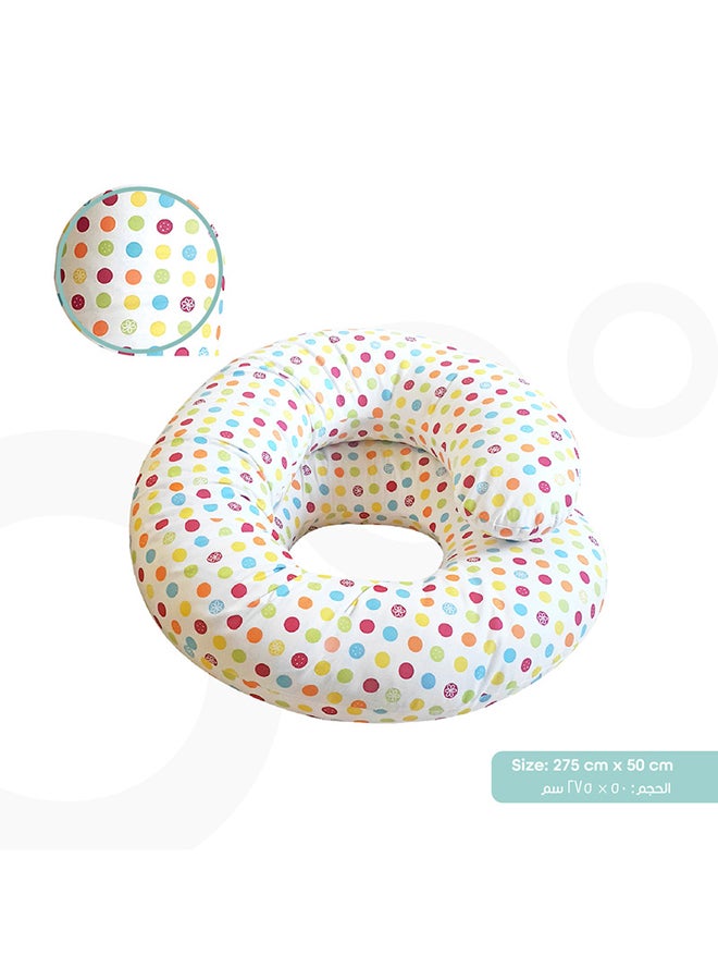 Comfortable Maternity Pillow Cotton Multicolour 275x50cm