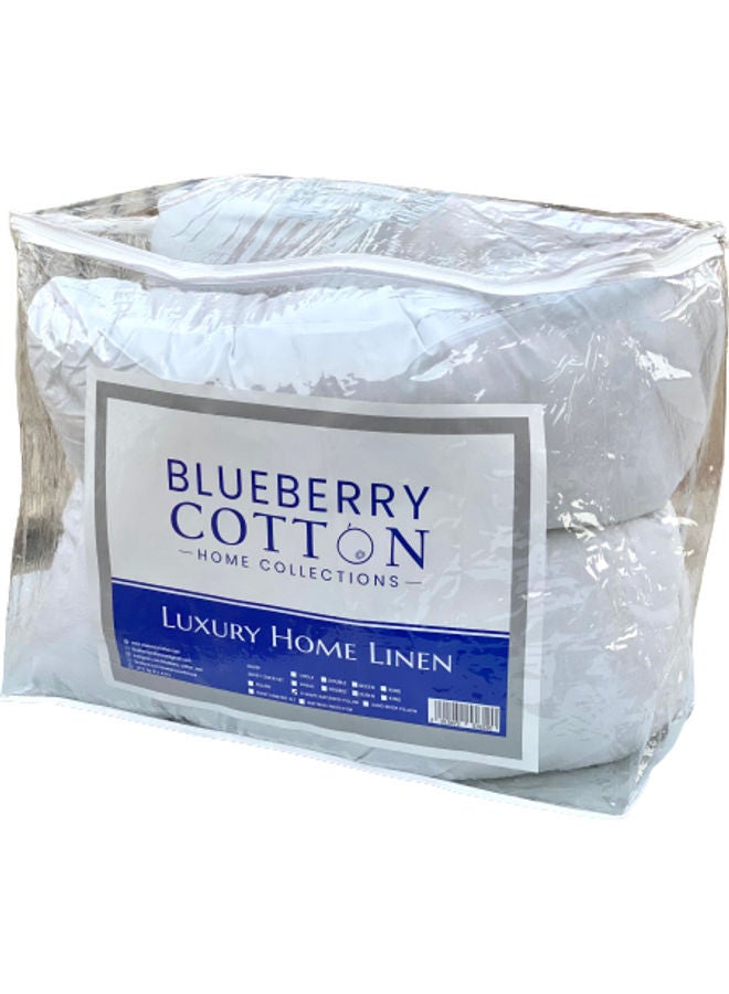 U Shaped Relaxing Pillow cotton White 130 x 70cm