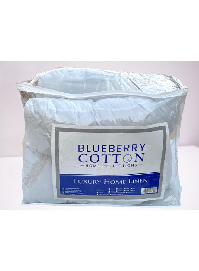 U Shaped Relaxing Pillow cotton White 130 x 70cm
