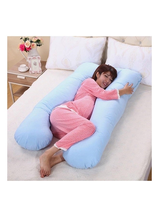 Body Pillow Cotton Blue 100x120cm
