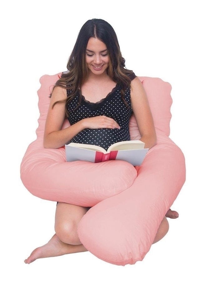 Body Pillow Cotton cotton Pink 100x120cm