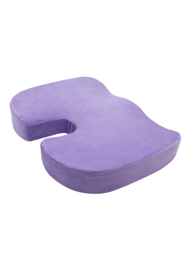 Orthopedic Foam Seat Cushion Light Purple 45x35x7centimeter