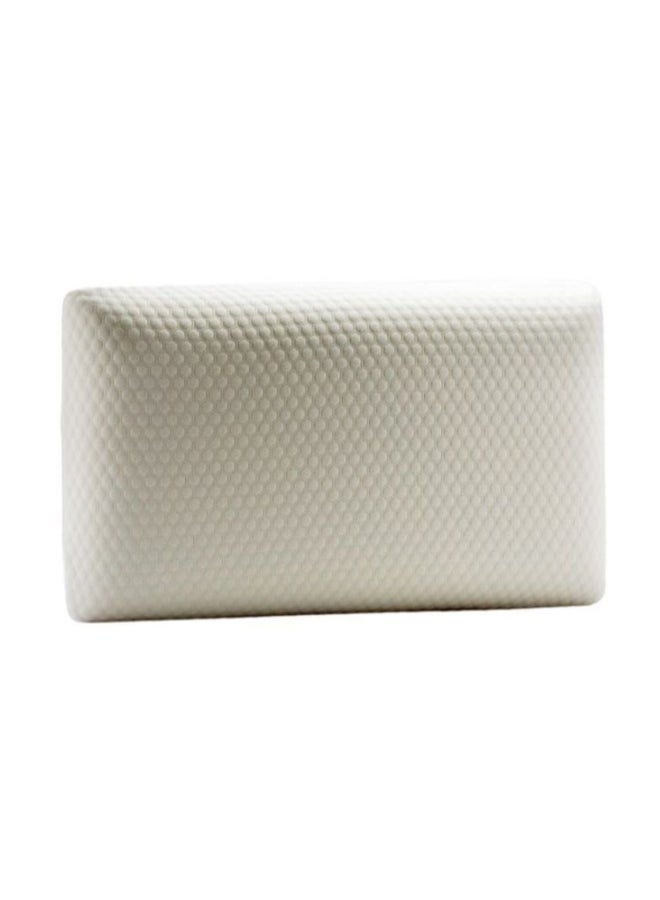 Special Nursing Rubber Cushion Microfiber White 40 x 70 x 14centimeter