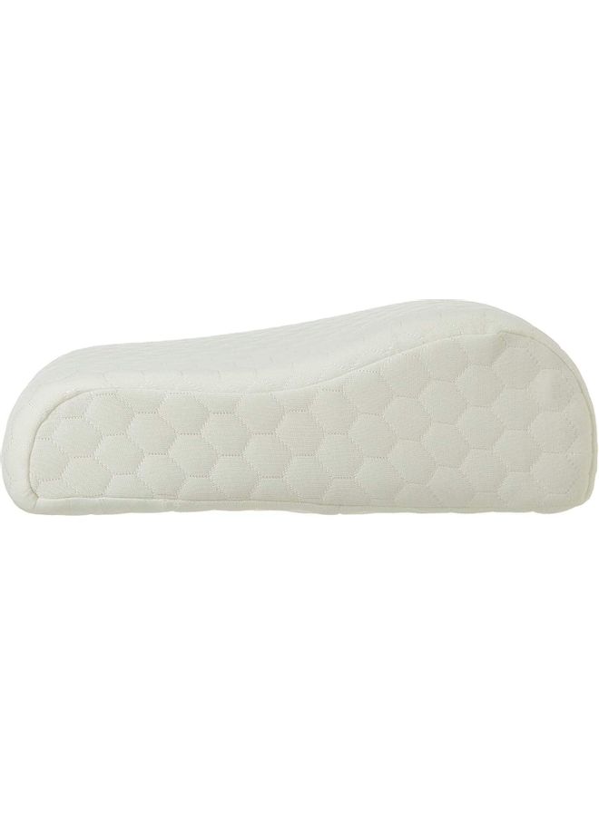 Memory Foam Pillow Contour Combination White 60 X 36 X 10cm